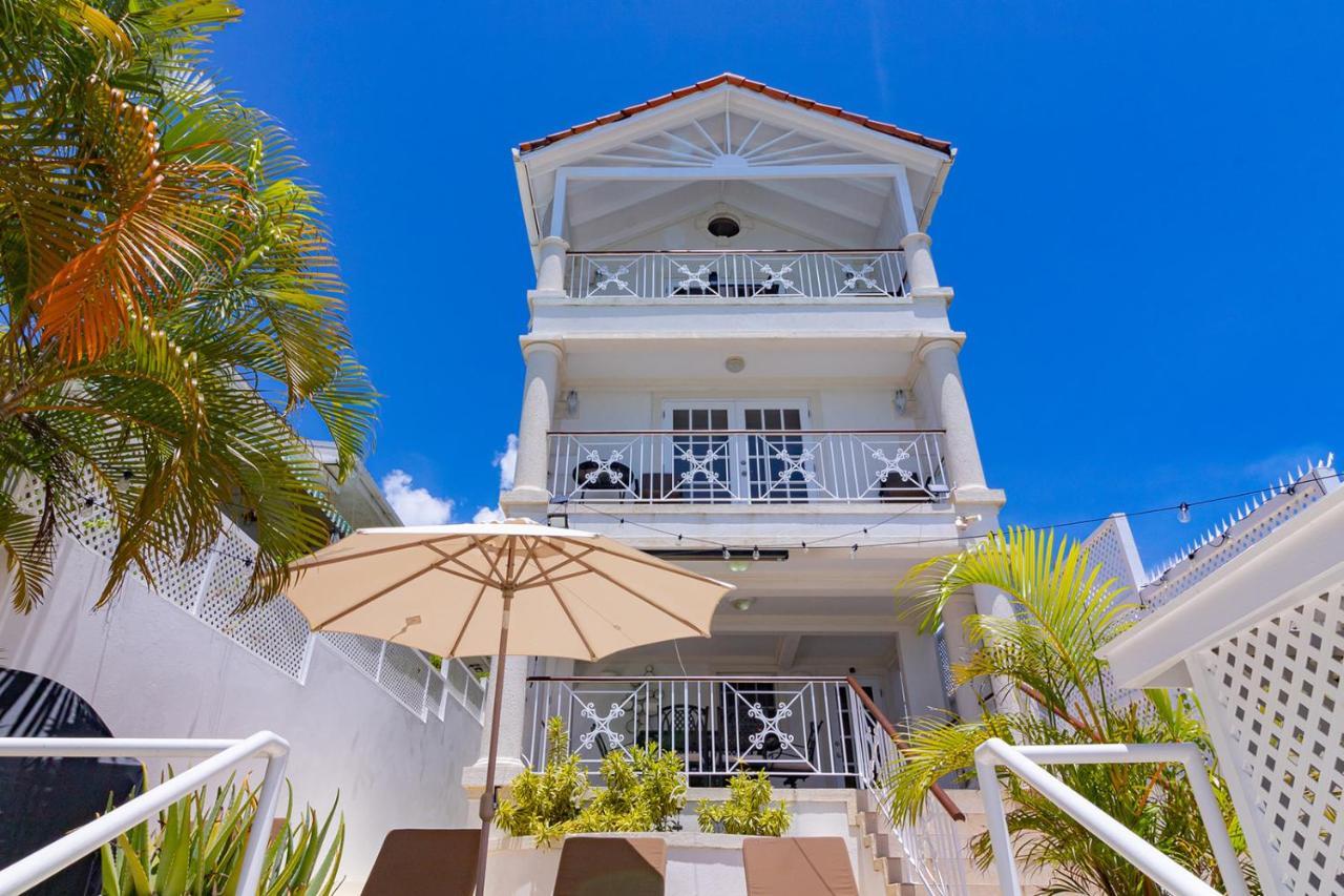 Bianca Bay 3 Bedroom West Coast Beach Front Villa Saint James Exteriör bild