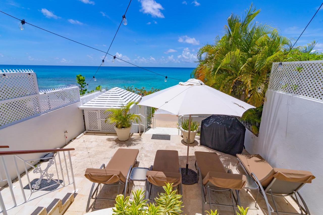 Bianca Bay 3 Bedroom West Coast Beach Front Villa Saint James Exteriör bild